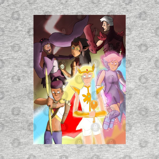 She ra and her friends poster by SharonTheFirst